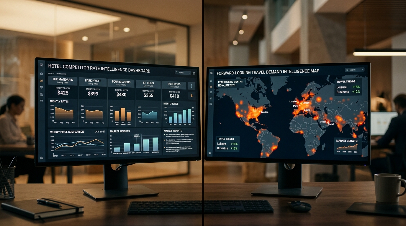  Hotel Market Intelligence vs Rate Shopping: What's the Diff