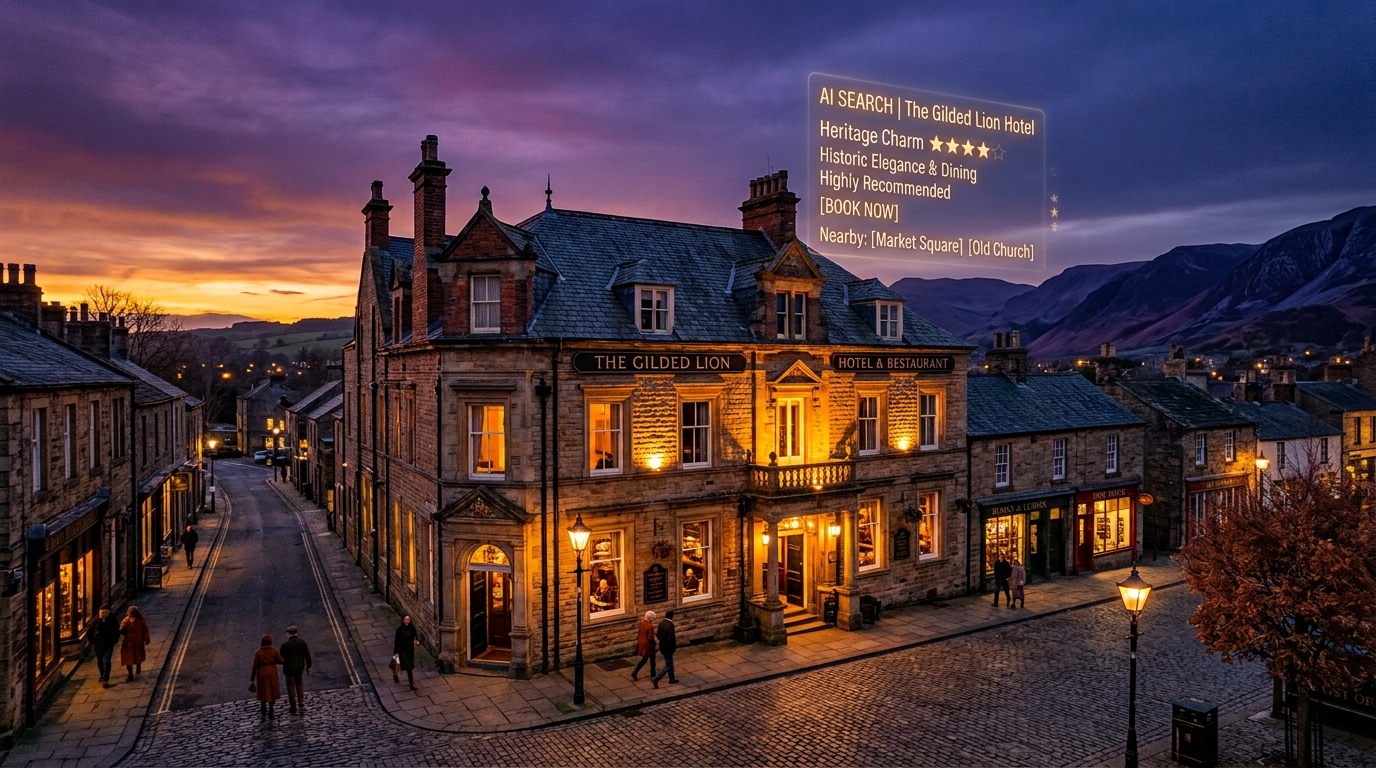 AI Visibility Case Study: What a 78/100 Score Really Tells a Victoria Hotel