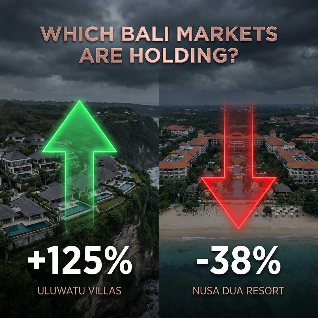 Bali Hotel Pricing in Crisis 2026: Which Markets Are Holding and Which Are Falling